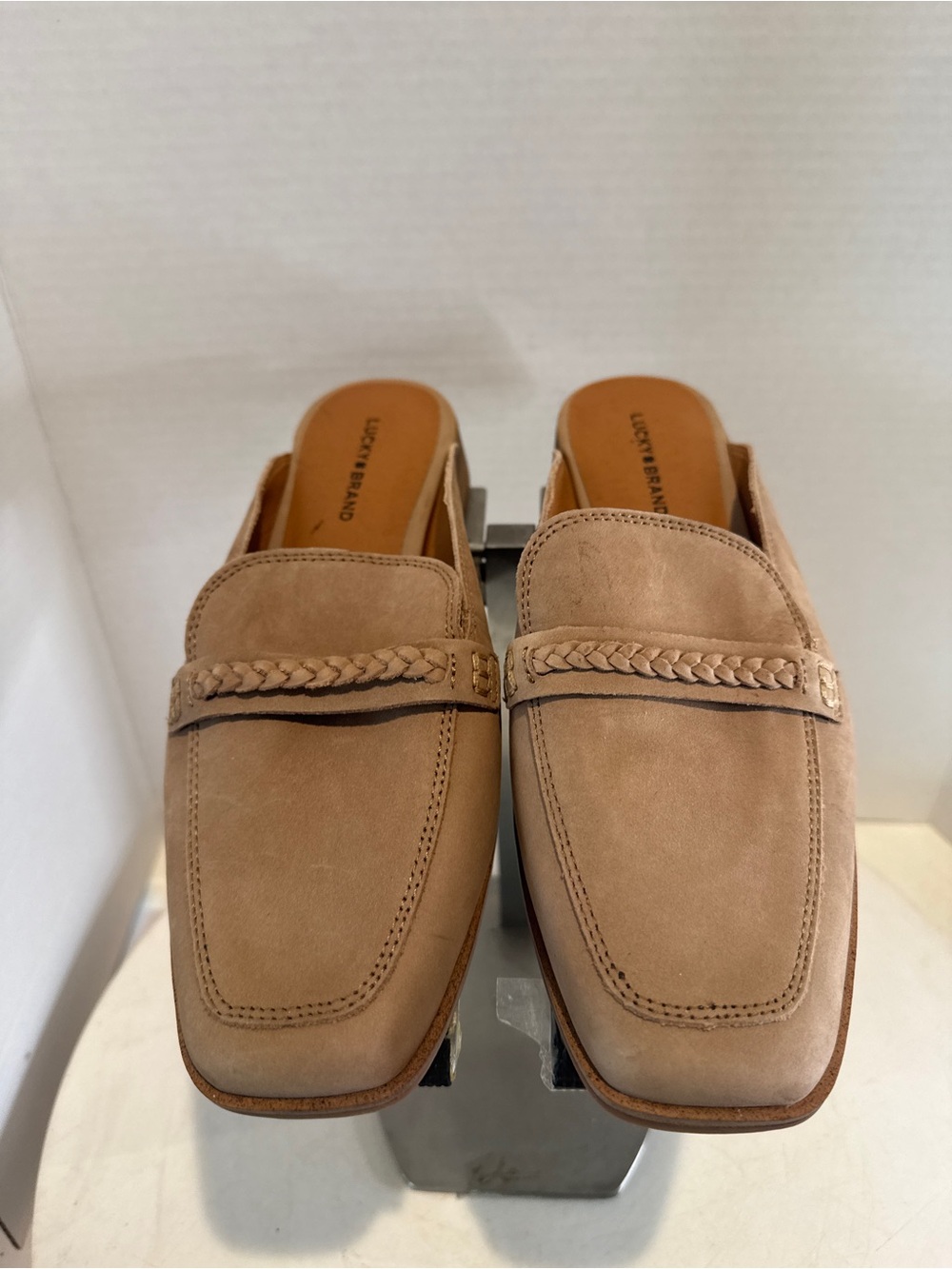 Lucky Brand Linox Leather Upper Women's Mules Sandals Brand New size US 9 - Picture 6 of 10